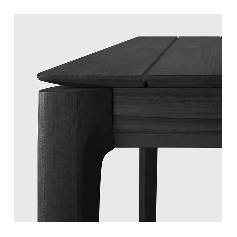 Teak Bok Udend�rs Spisebord XL - Sort 