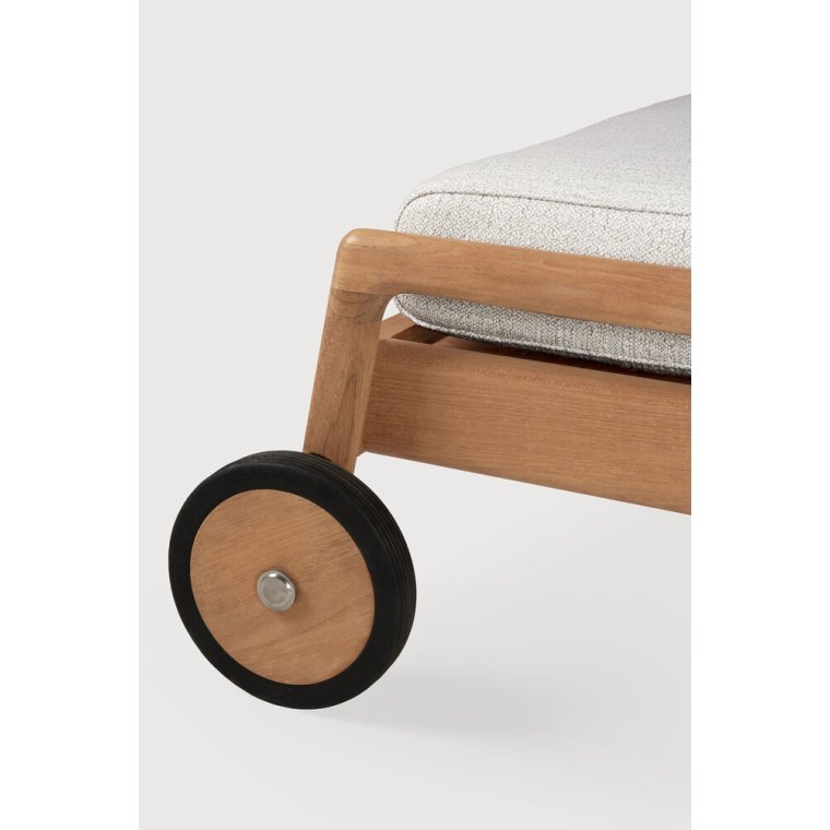 Teak Jack justerbar liggestol - Udend�rs