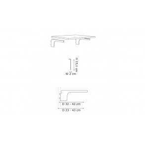 K1 - 2 stk hyldekngte