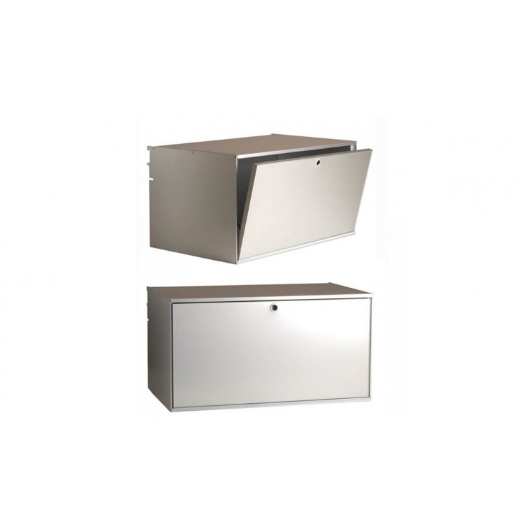 K1 skab alu - med drop down eller tophngt lge