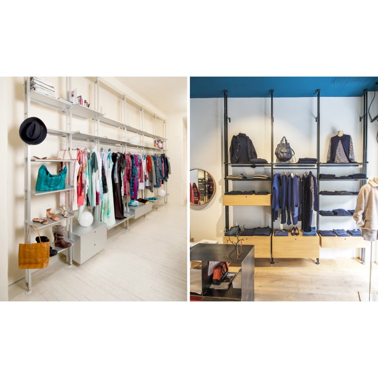 K2 skuffe alu - Enkel lille