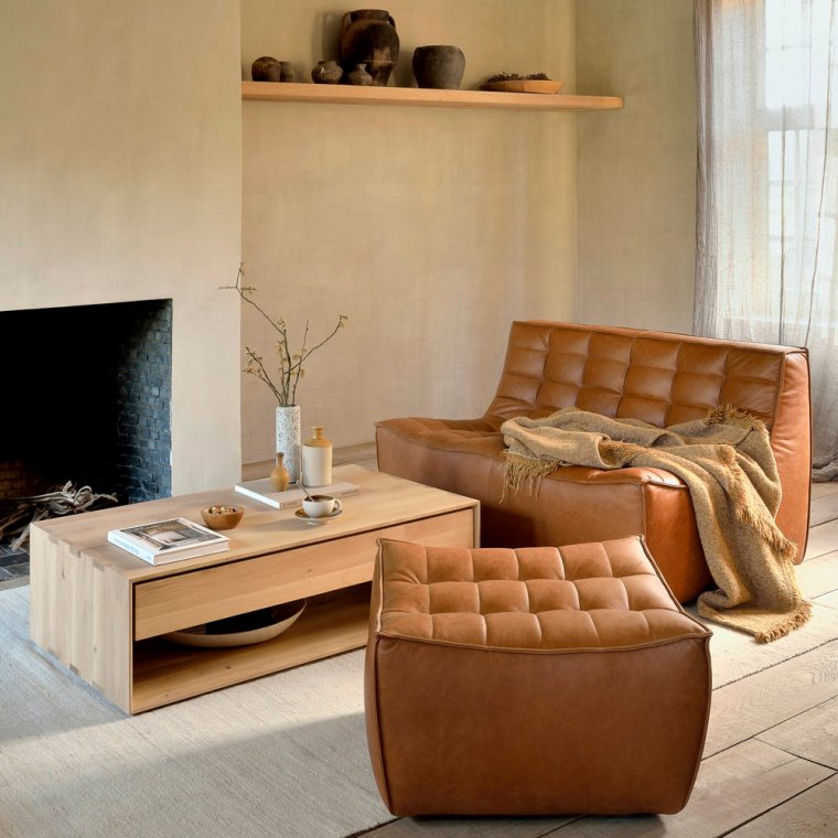 Sofa N701 Lder - 2 Pers modul