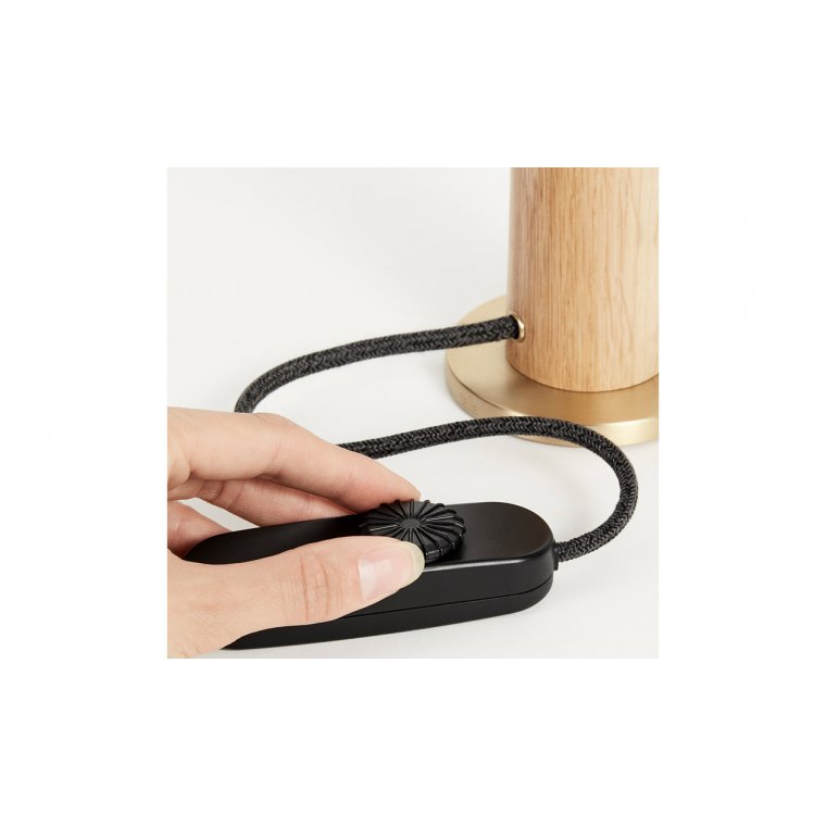 Knuckle Bordlampe m. Voronoi l