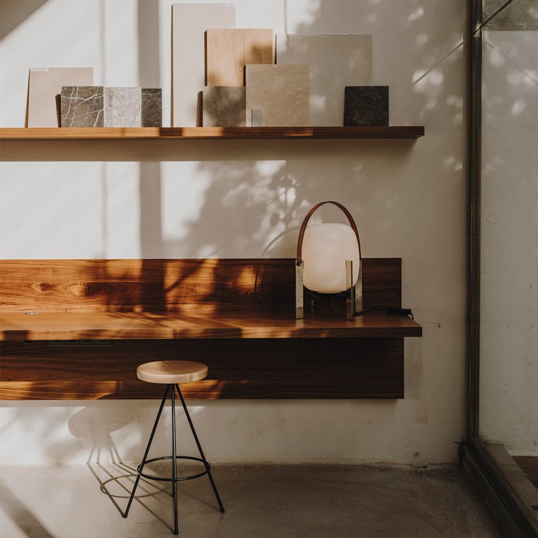 Cesta Metlica bordlampe