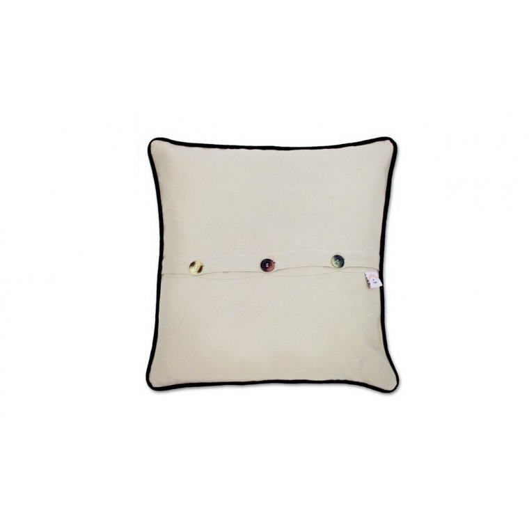 Broderet pude - Paris