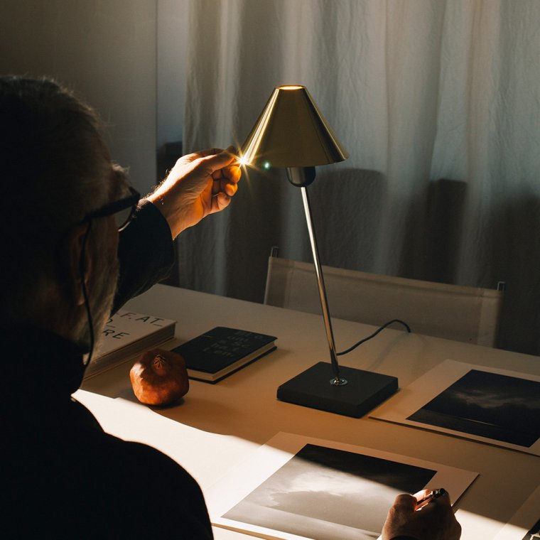 Gira Bordlampe Messing