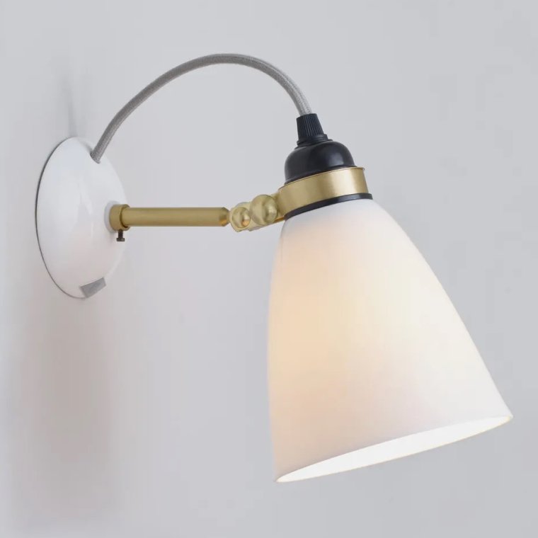 Hector 30 Vglampe - messing