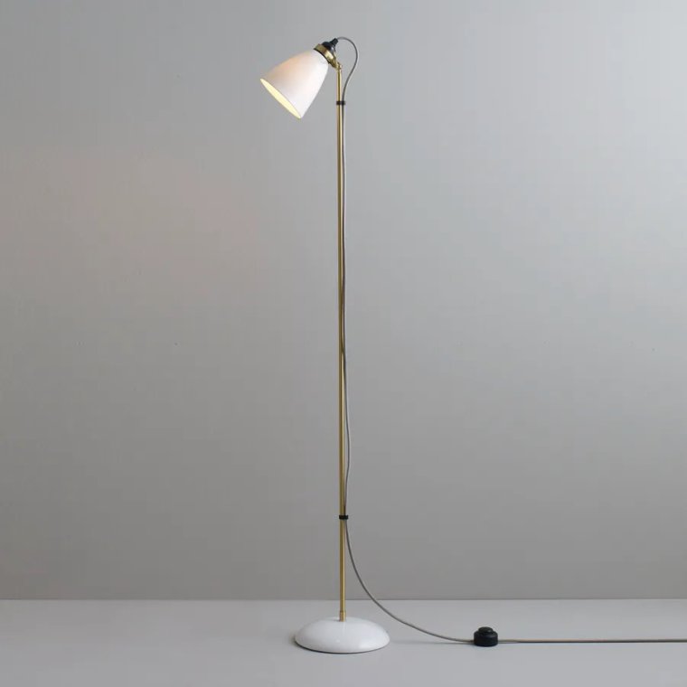 Hector 30 Gulvlampe - messing