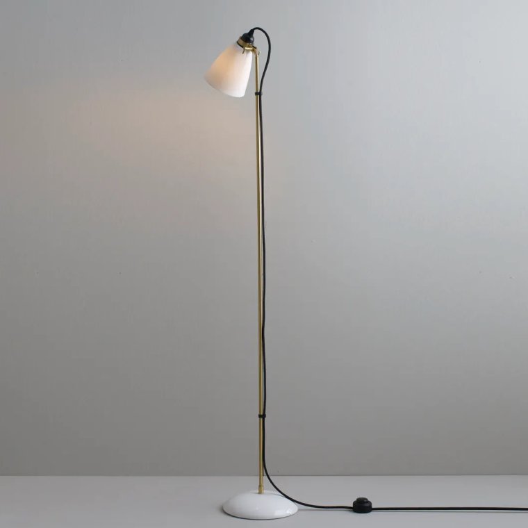 Hector 30 Gulvlampe - messing