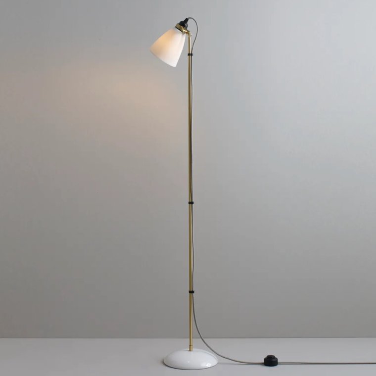 Hector 30 Gulvlampe - messing