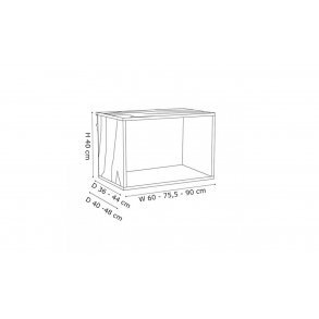 K1 kasse i tr - Stor