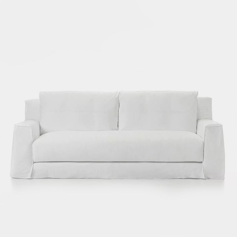 Loll 12 Sofa - Lino Bianco 