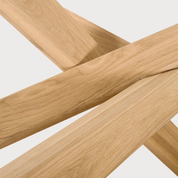 Oak Mikado Rundt Spisebord
