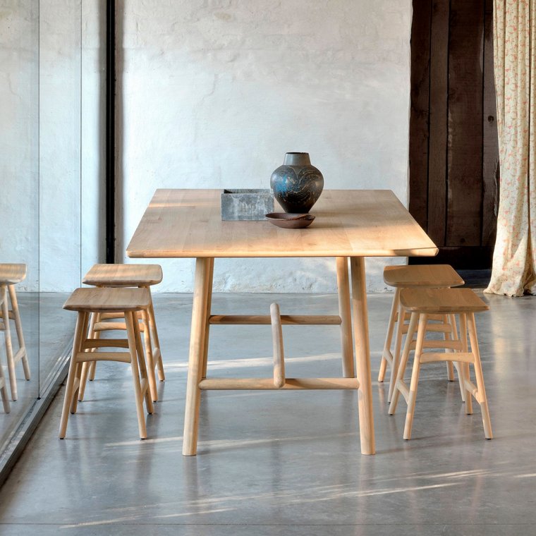 Oak Osso Spisebordsskammel