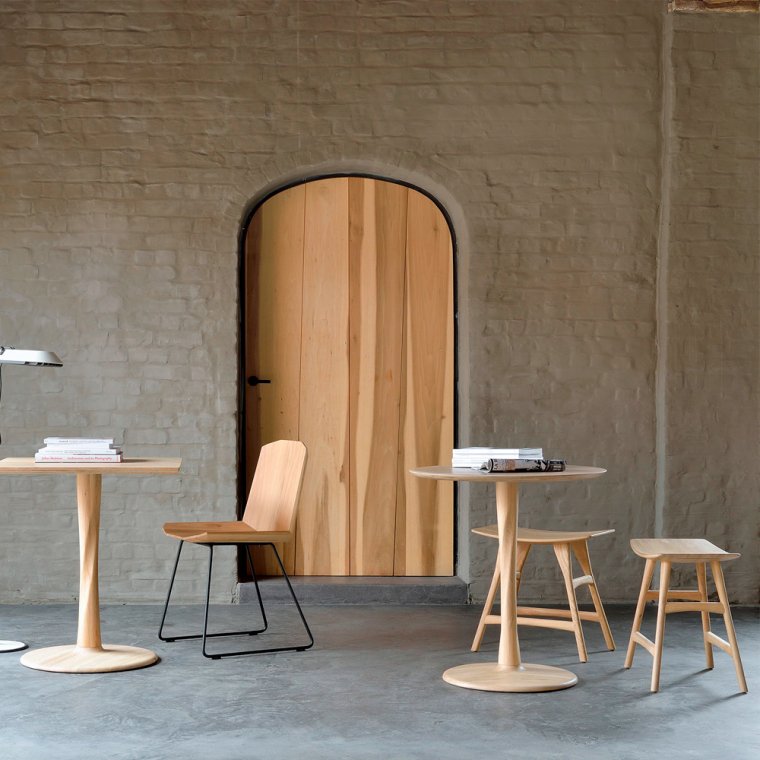 Oak Osso Spisebordsskammel