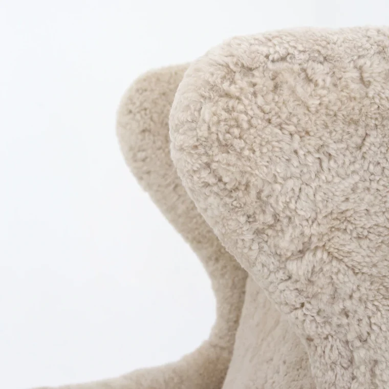 'Slotsholm' reklapstol Med Skammel - Moonlight