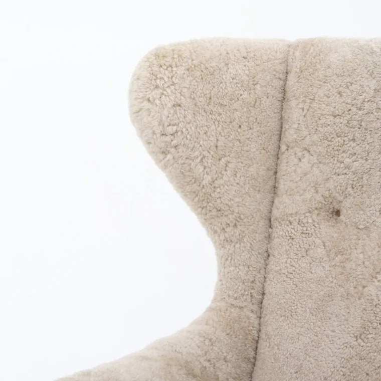 'Slotsholm' reklapstol Med Skammel - Moonlight