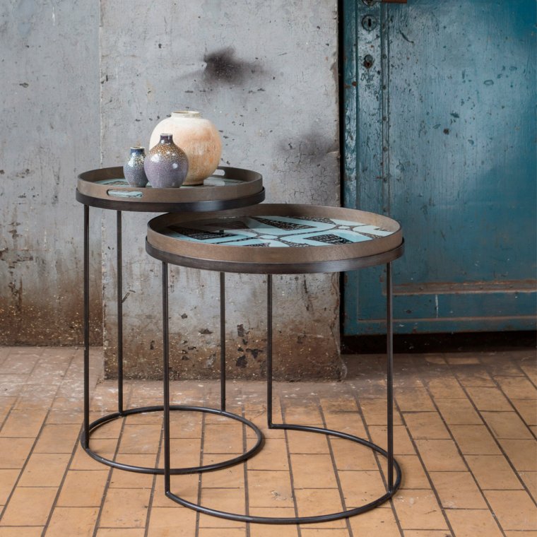 Runde Hje Bakkeborde st af 2 - Small/Large