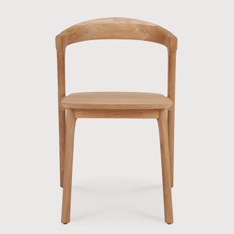 Teak Bok Spisebordsstol - Udendrs 